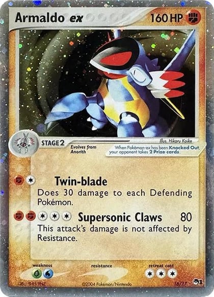 Armaldo ex (Holo), POP Series 1 016/017