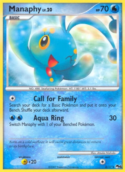Manaphy, POP Series 6 003/017