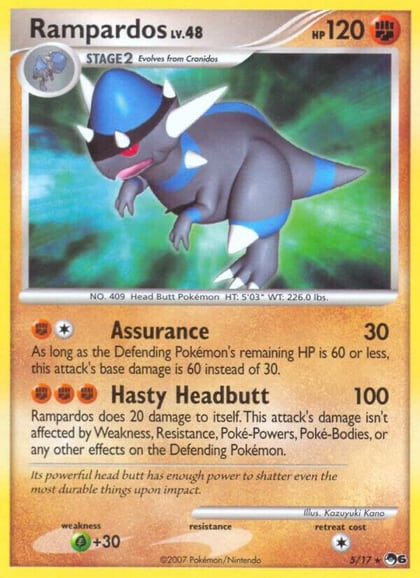 Rampardos, POP Series 6 005/017