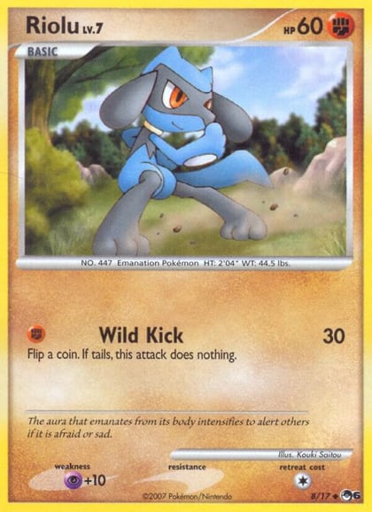 Riolu, POP Series 6 008/017