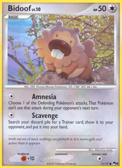 Bidoof, POP Series 6 011/017
