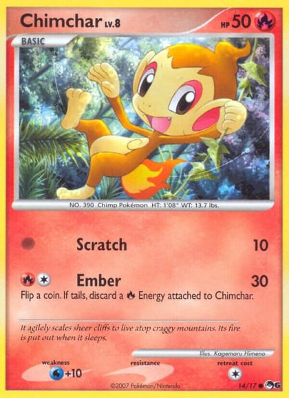 Chimchar, POP Series 6 014/017