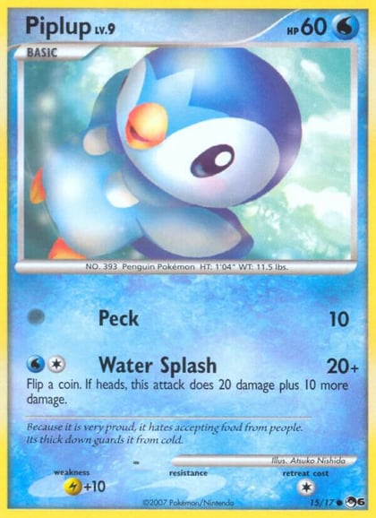 Piplup, POP Series 6 015/017