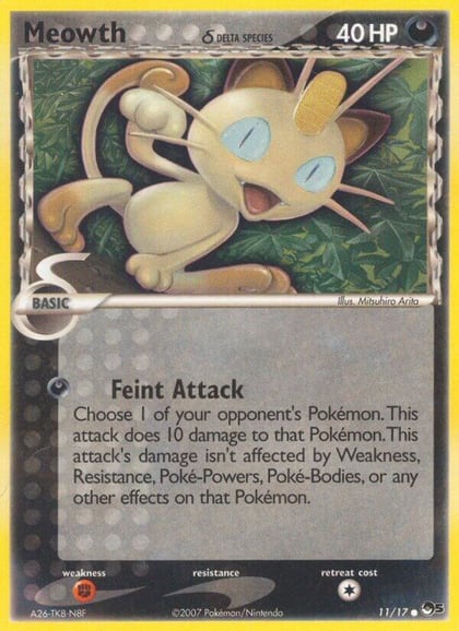 Meowth (Delta Species), POP Series 5 011/017