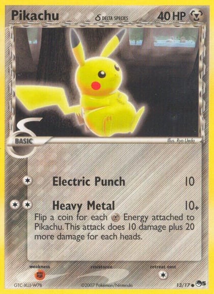 Pikachu (Delta Species), POP Series 5 013/017