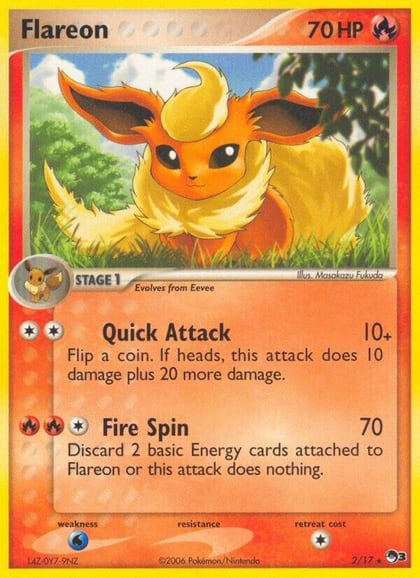 Flareon, POP Series 3 002/017