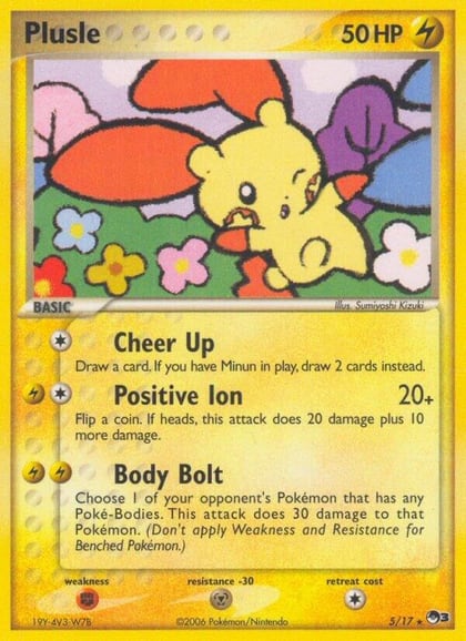 Plusle, POP Series 3 005/017