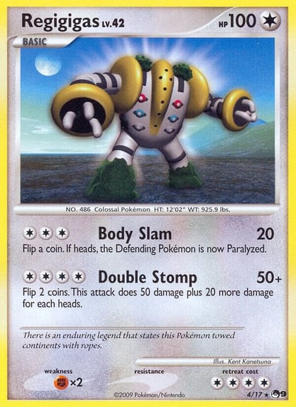 Regigigas, POP Series 9 004/017