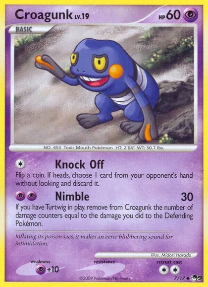 Croagunk, POP Series 9 007/017