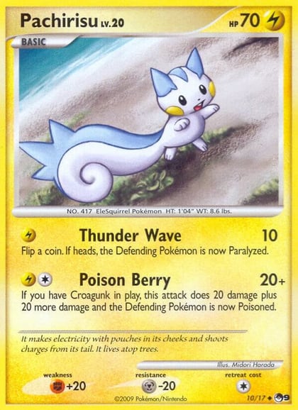 Pachirisu, POP Series 9 010/017