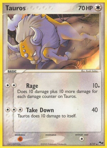 Tauros, POP Series 2 005/017