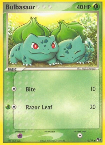 Bulbasaur, POP Series 2 012/17