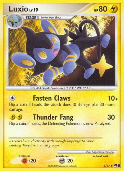 Luxio, POP Series 8 008/017