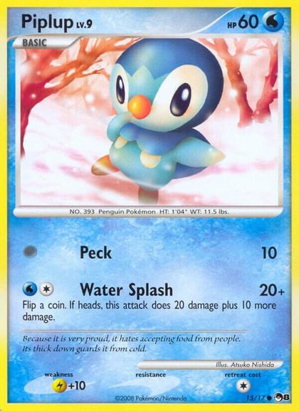 Piplup, POP Series 8 015/017