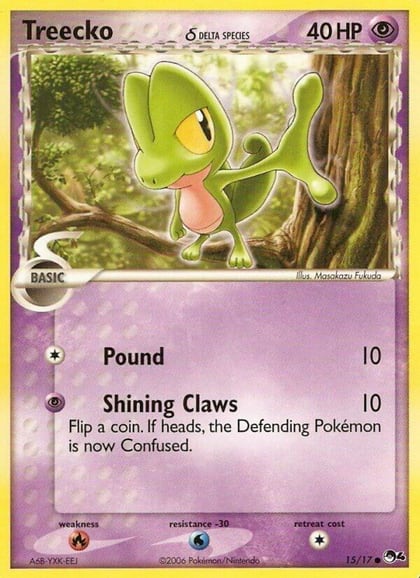 Treecko (Delta Species), POP Series 4 015/017