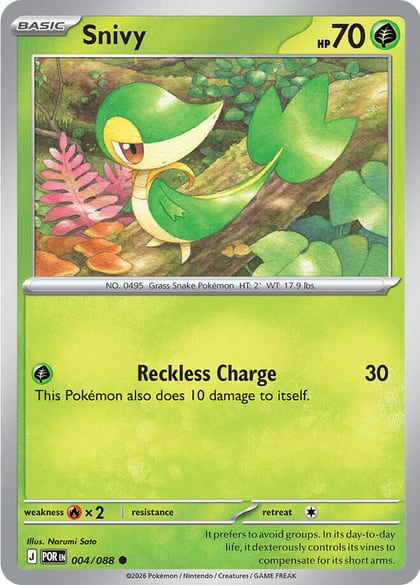 Snivy, ME03: Perfect Order 004/088
