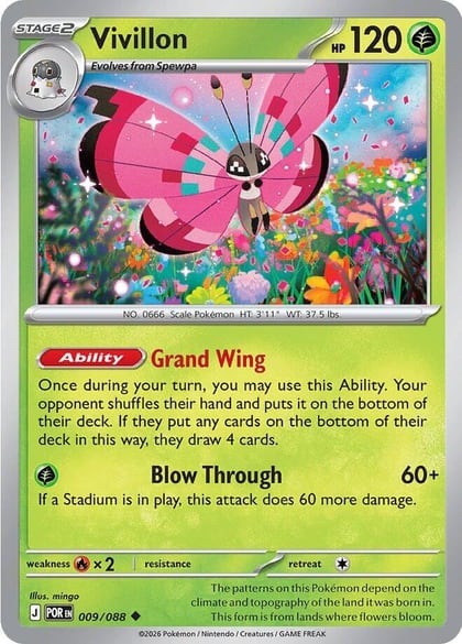 Vivillon, ME03: Perfect Order 009/088
