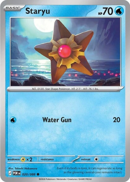 Staryu, ME03: Perfect Order 020/088