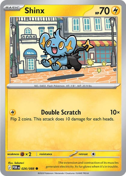 Shinx, ME03: Perfect Order 026/088