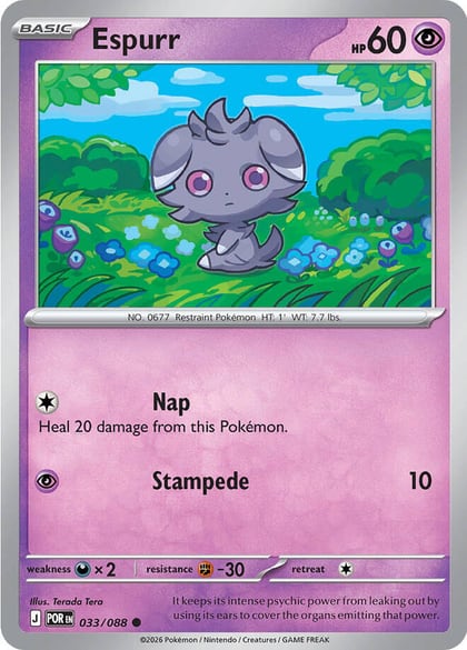 Espurr - 033/088, ME03: Perfect Order 033/088
