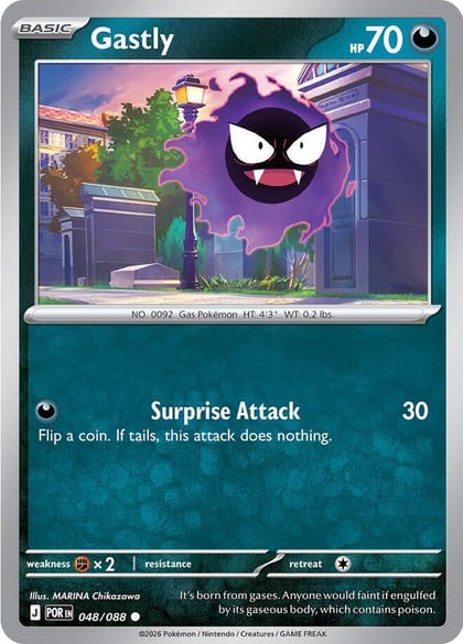 Gastly, ME03: Perfect Order 048/088