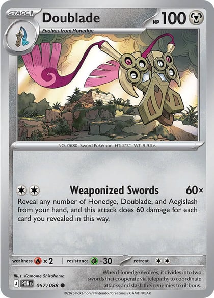 Doublade - 057/088, ME03: Perfect Order 057/088