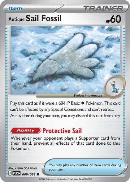 Antique Sail Fossil, ME03: Perfect Order 069/088