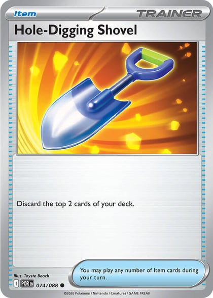 Hole-Digging Shovel, ME03: Perfect Order 074/088