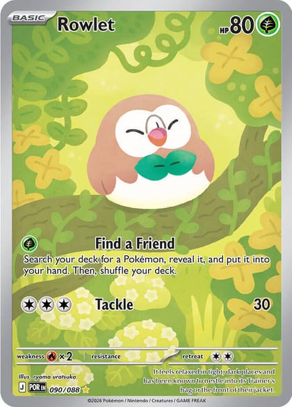 Rowlet - 090/088, ME03: Perfect Order 090/088