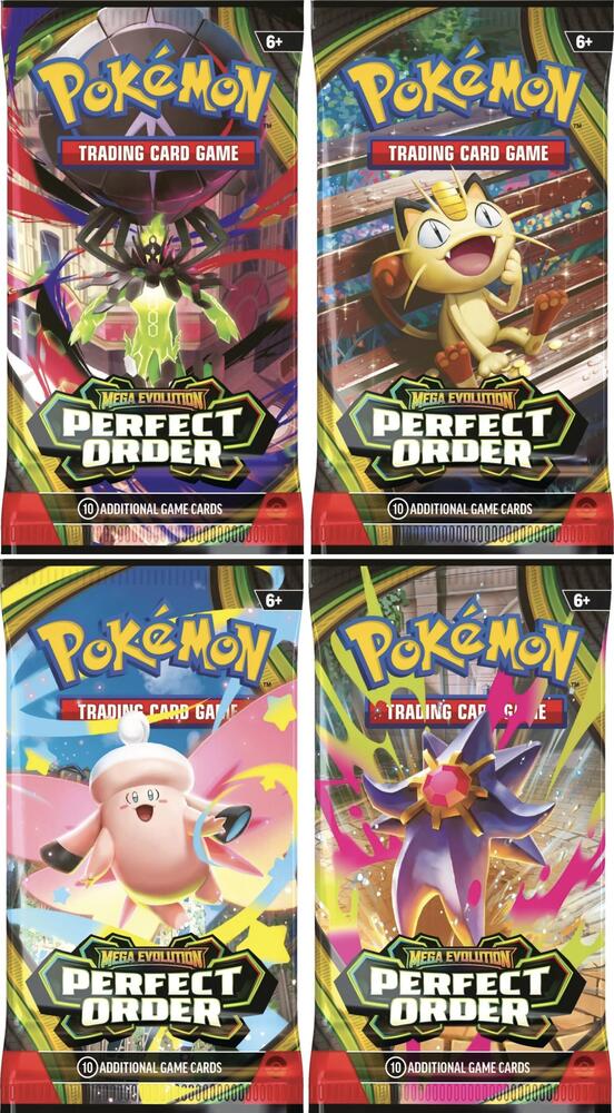 Perfect Order Booster Pack Art Bundle [Set of 4], ME03: Perfect Order P672399