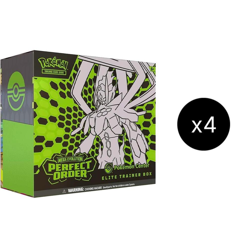 Perfect Order Pokemon Center Elite Trainer Box Case, ME03: Perfect Order P672405