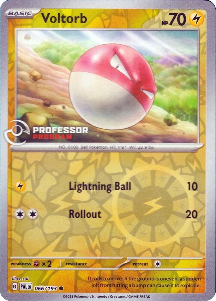 Voltorb - 066/193, Professor Program Promos 066/193