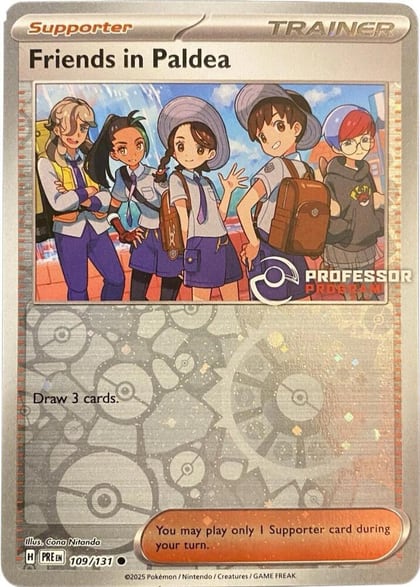 Friends in Paldea - 109/131, Professor Program Promos 109/131