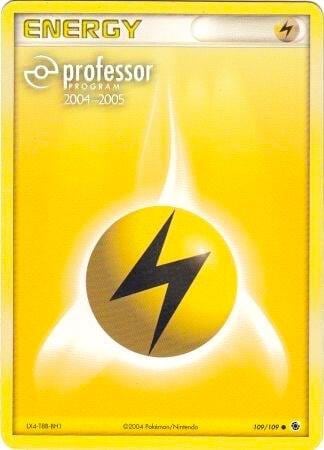 Lightning Energy (2004-2005), Professor Program Promos 109/109