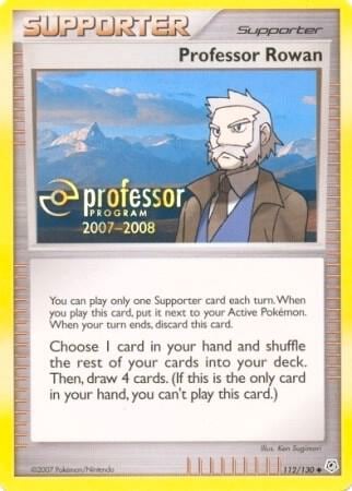 Professor Rowan (2007), Professor Program Promos 112/130
