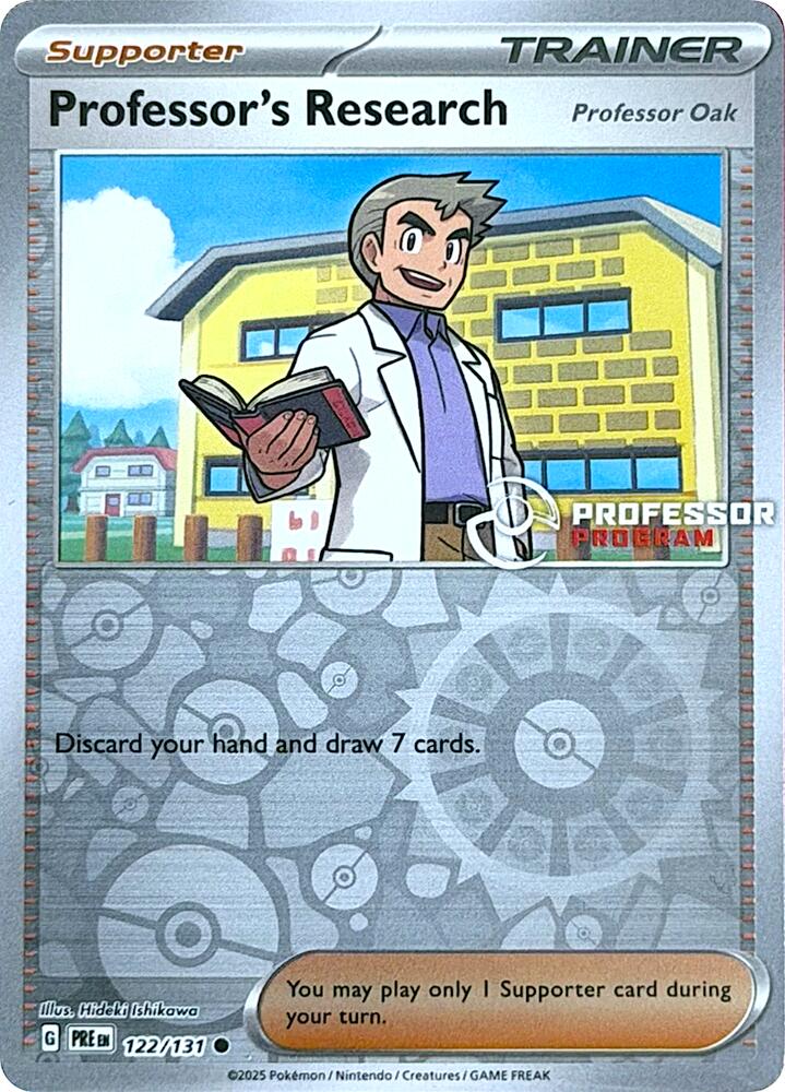 Professor's Research [Professor Oak] - 122/131, Professor Program Promos 122/131