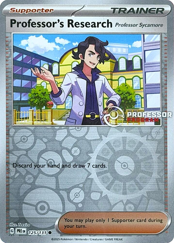 Professor's Research [Professor Sycamore] - 125/131, Professor Program Promos 125/131