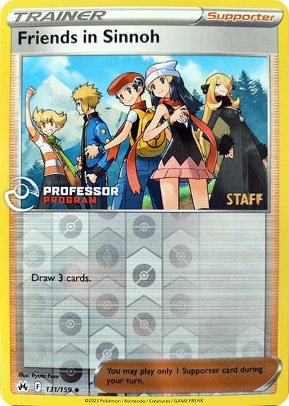 Friends in Sinnoh - 131/159 (2023) [Staff], Professor Program Promos 131/159