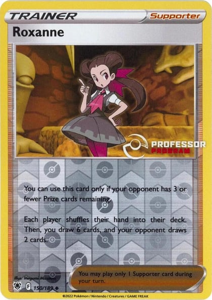 Roxanne - 150/189 (2022), Professor Program Promos 150/189