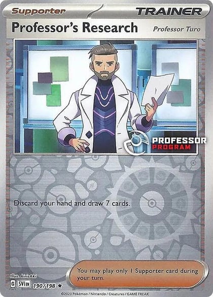 Professor's Research [Professor Turo] - 190/198, Professor Program Promos 190/198