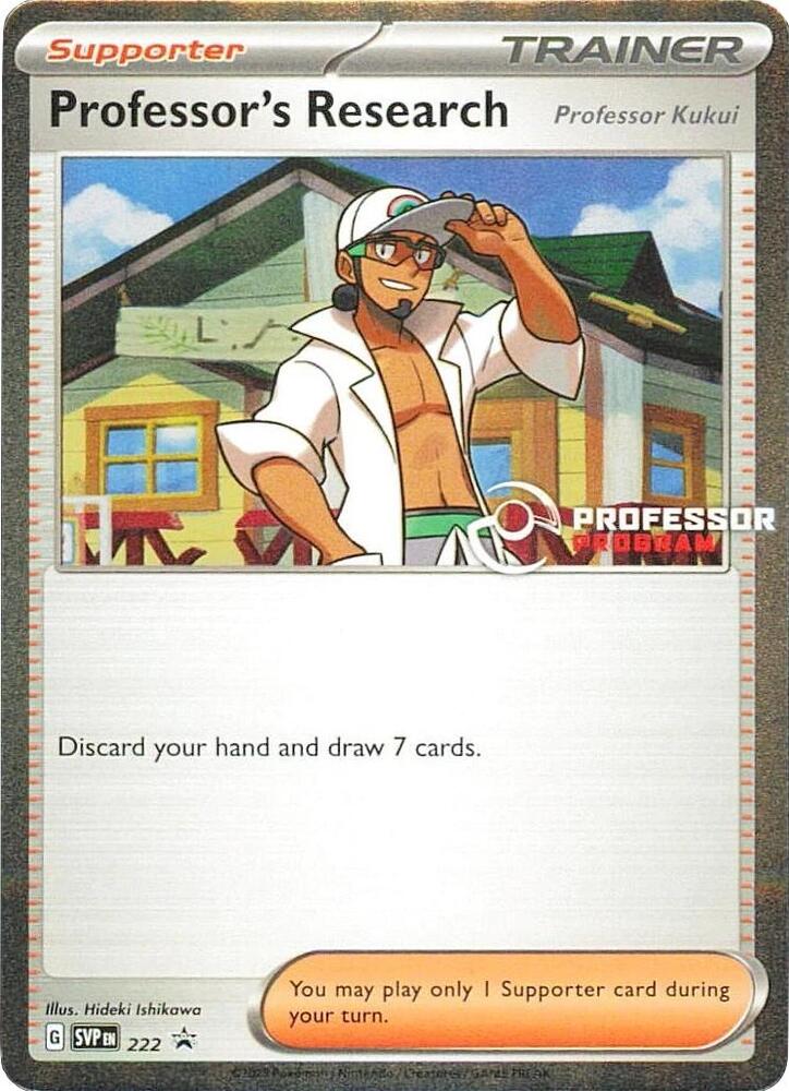 Professor's Research [Professor Kukui] - 222, Professor Program Promos 222