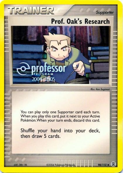 Prof. Oak's Research (2004-2005), Professor Program Promos 98/112