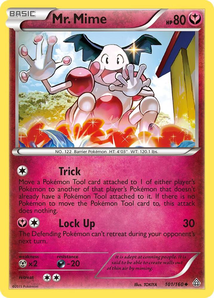 Mr. Mime, XY - Primal Clash 101/160