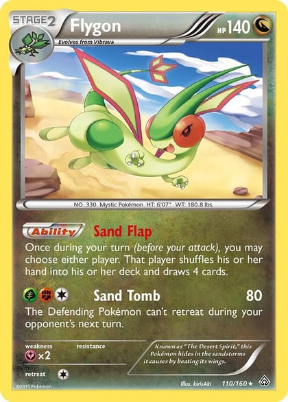 Flygon, XY - Primal Clash 110/160