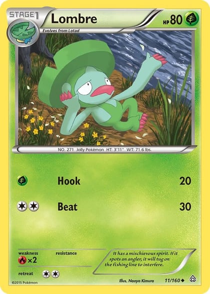 Lombre, XY - Primal Clash 11/160