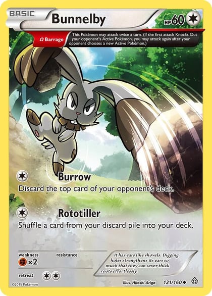 Bunnelby (Omega), XY - Primal Clash 121/160