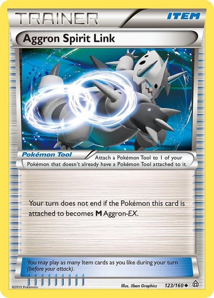 Aggron Spirit Link, XY - Primal Clash 123/160