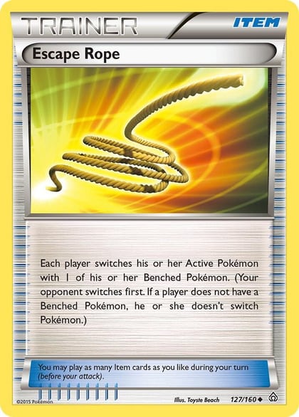 Escape Rope, XY - Primal Clash 127/160