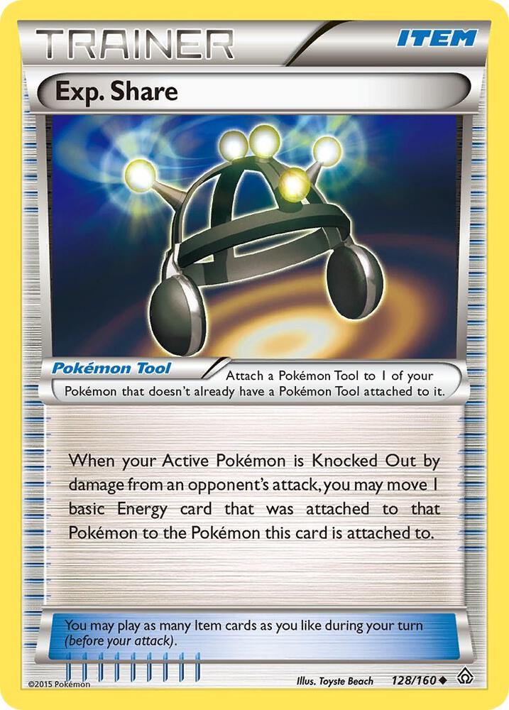 Exp. Share, XY - Primal Clash 128/160
