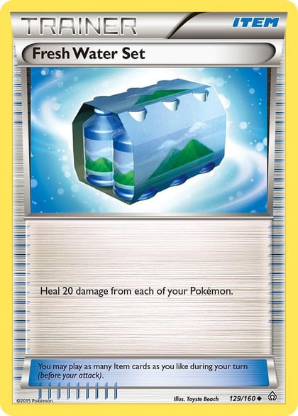 Fresh Water Set, XY - Primal Clash 129/160